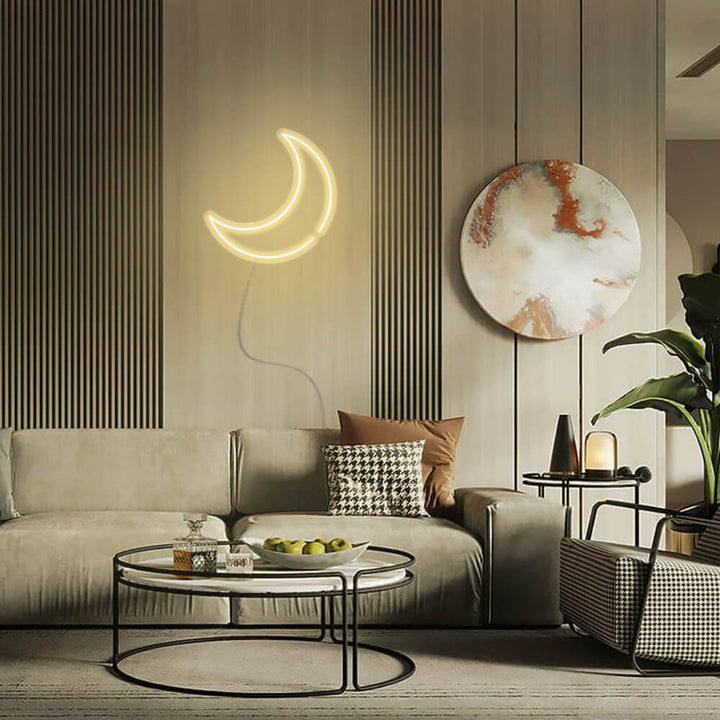 Mini Moon - LED Neon Signs