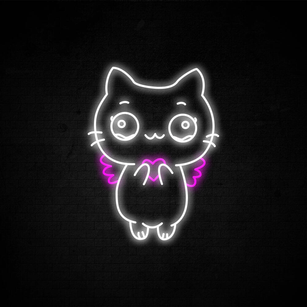 Cute Kitty - LED Neon Sign