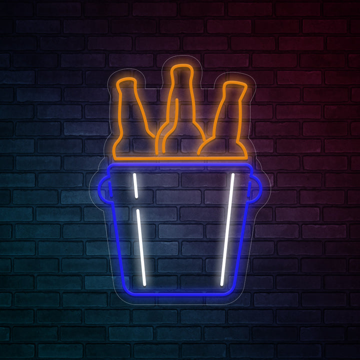 Beer Barrel - LED Neon Bar Signs