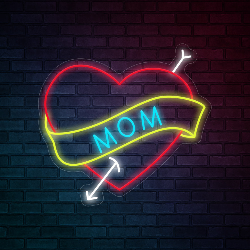 MOM‘s love heart-LED Neon Signs