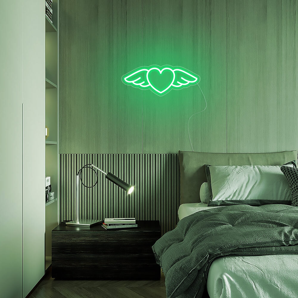 Mini Flying Heart - LED Neon Signs