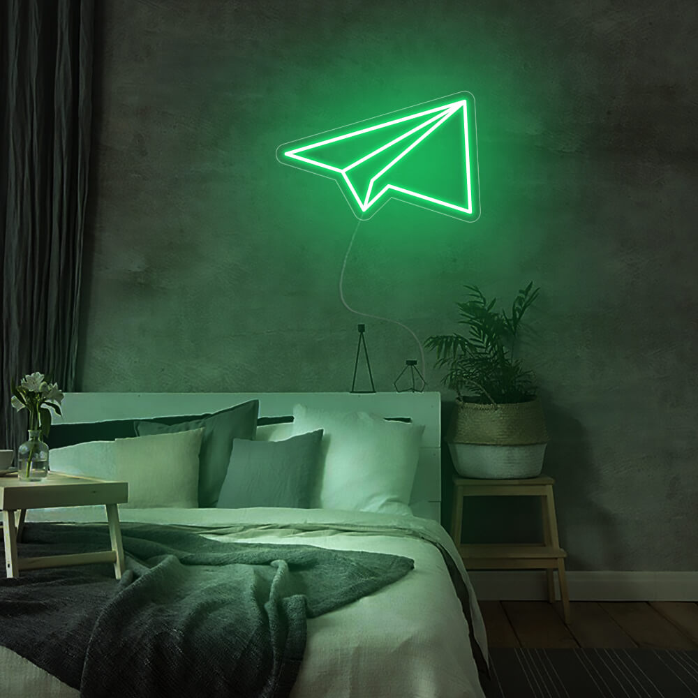 Mini Paper Plane - LED Neon Signs