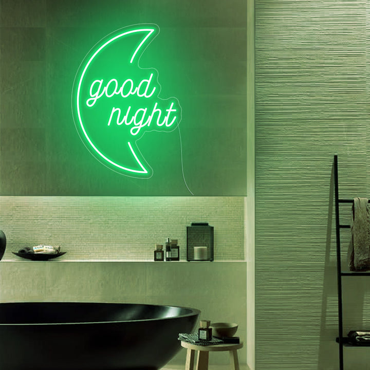 good night moon- LED Neon Signs