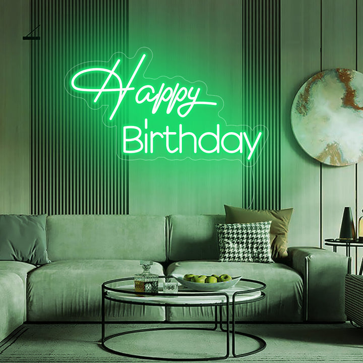 Happy Birthday - LED Neon Signs