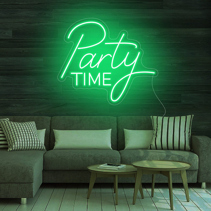 Party Time- LED Neon Signs