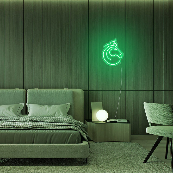 Steed Horse Head - LED Neon Signs- LED Neon Signs