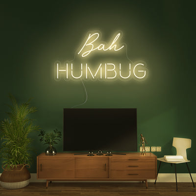 Bah Humbug- LED Neon Signs