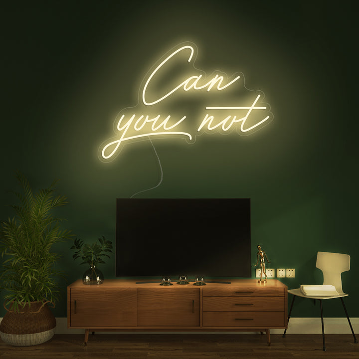 Can you not- LED Neon Signs