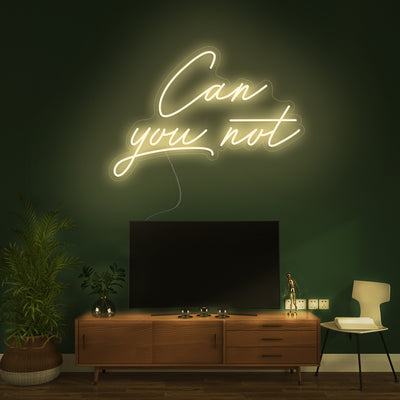 Can you not- LED Neon Signs
