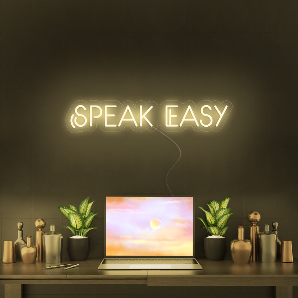 SPEAK EASY- LED Neon Signs