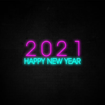 2021 happy new year - LED Neon Signs
