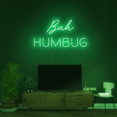 Bah Humbug- LED Neon Signs