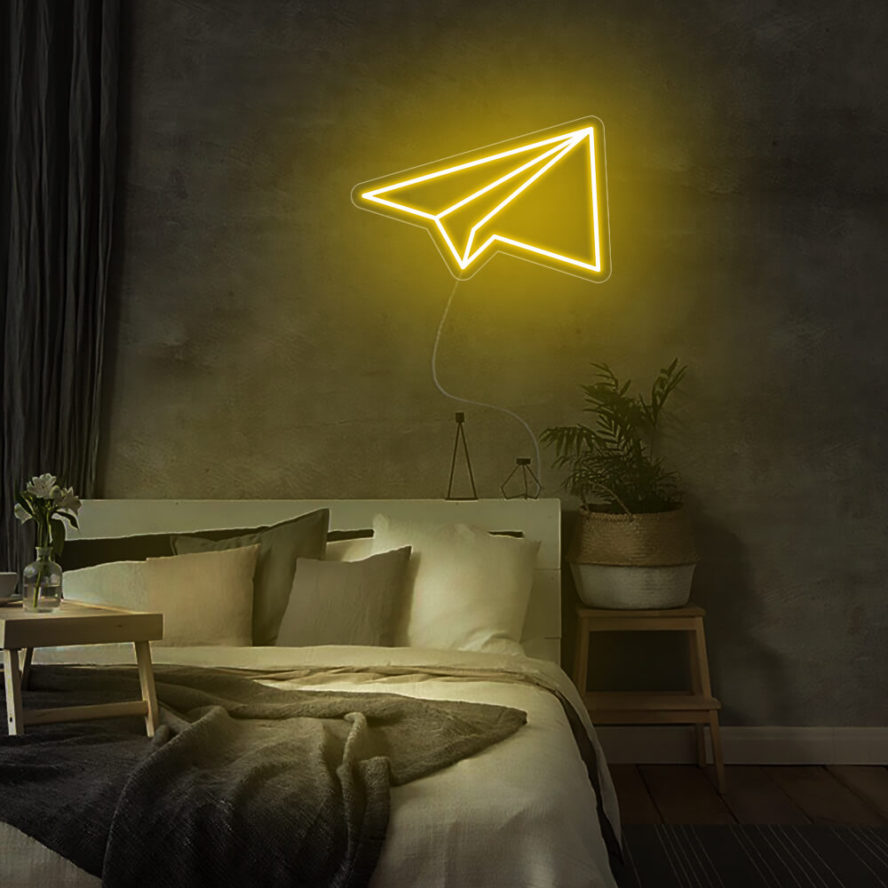 Mini Paper Plane - LED Neon Signs