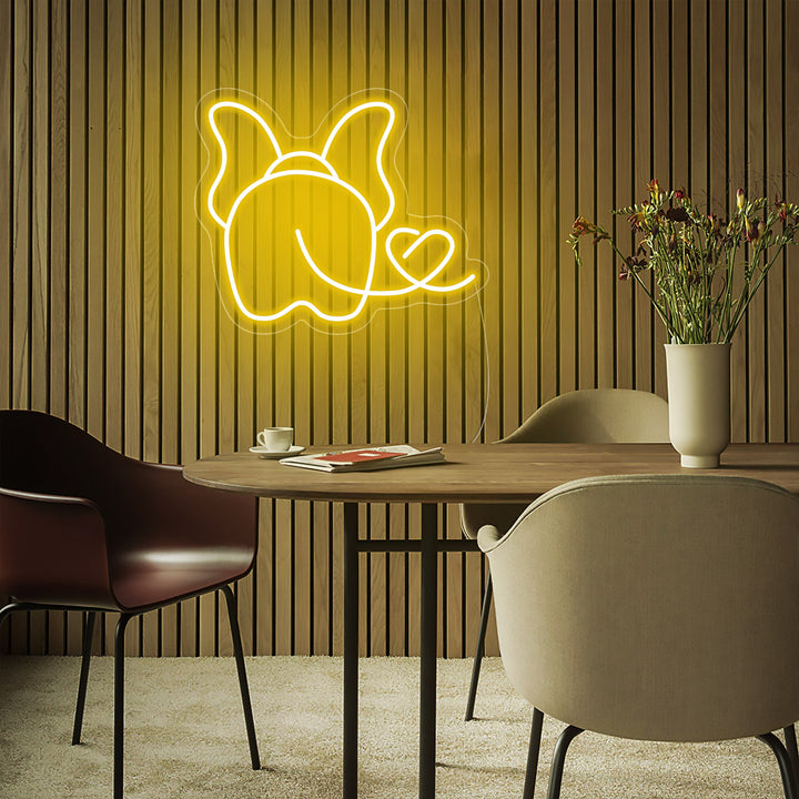 Love Tail Elephant - LED Neon Signs