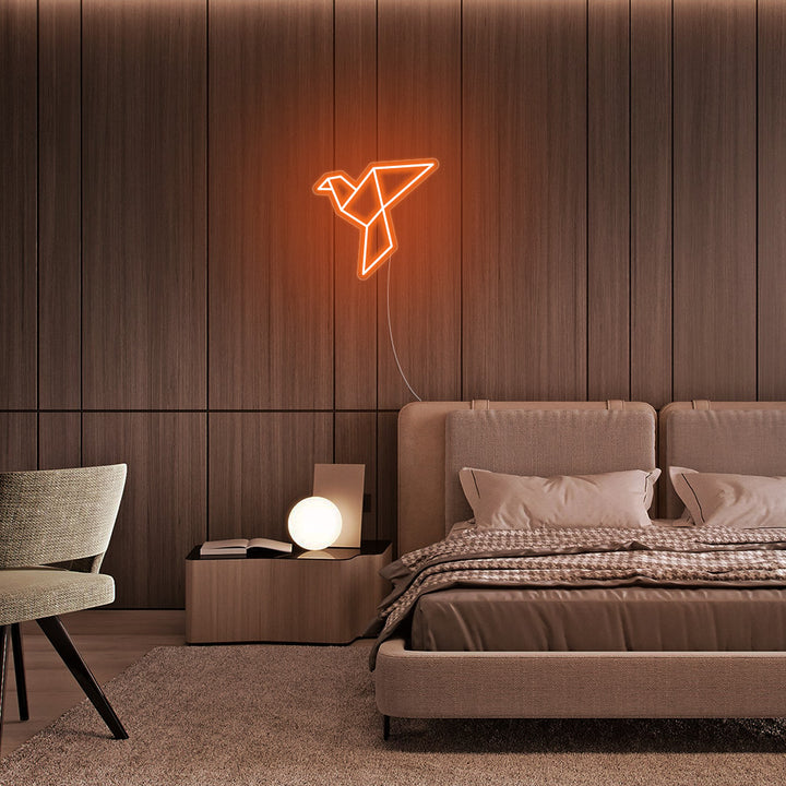 Mini Paper Crane - LED Neon Signs