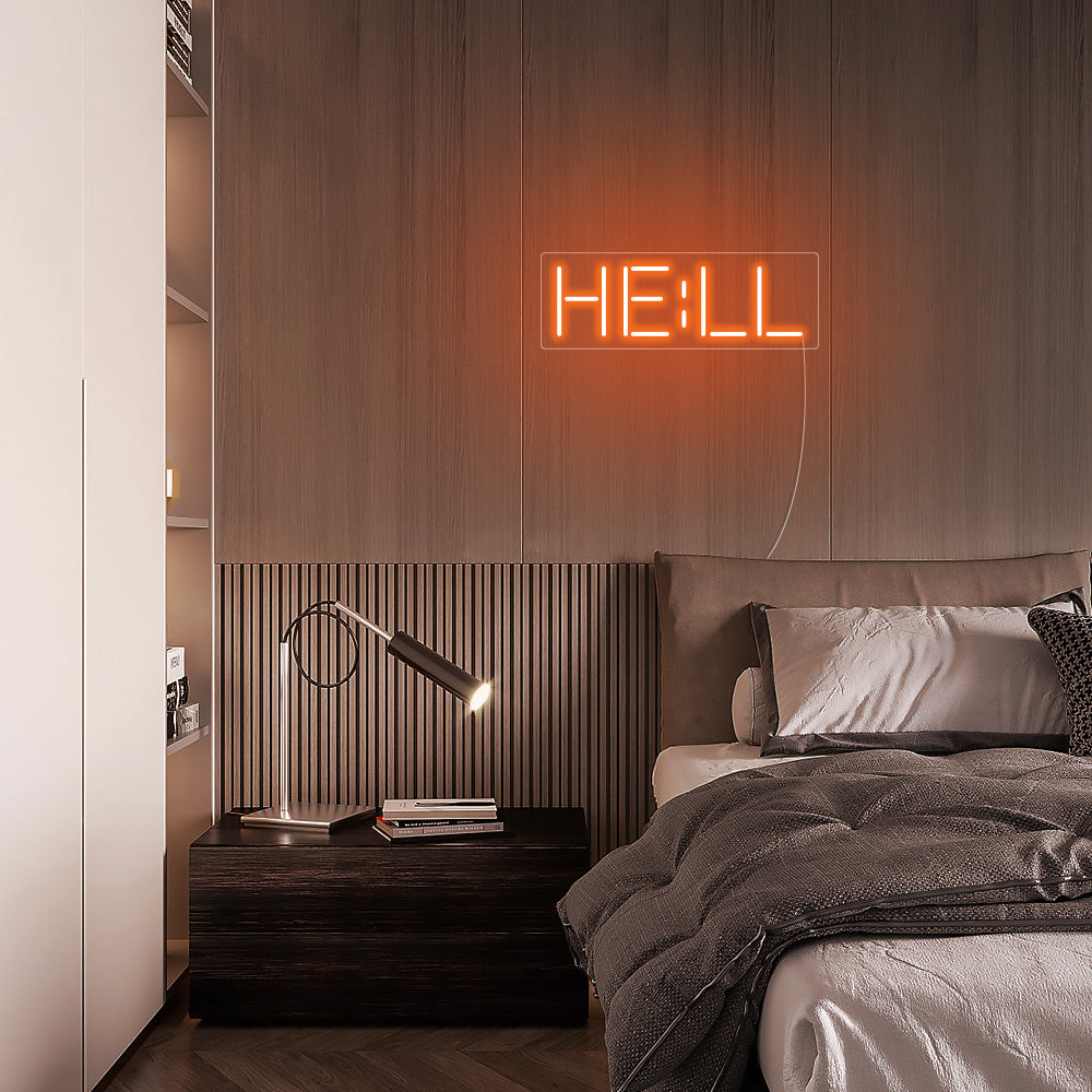 Mini HELL - LED Neon Signs