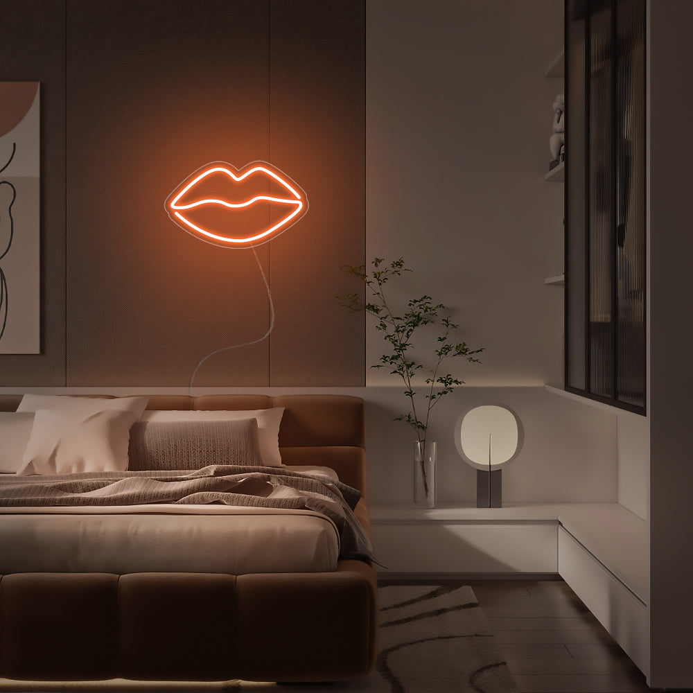 Mini Lips - LED Neon Signs