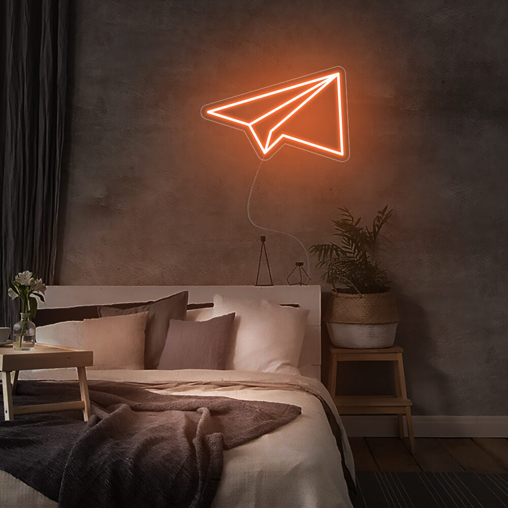 Mini Paper Plane - LED Neon Signs