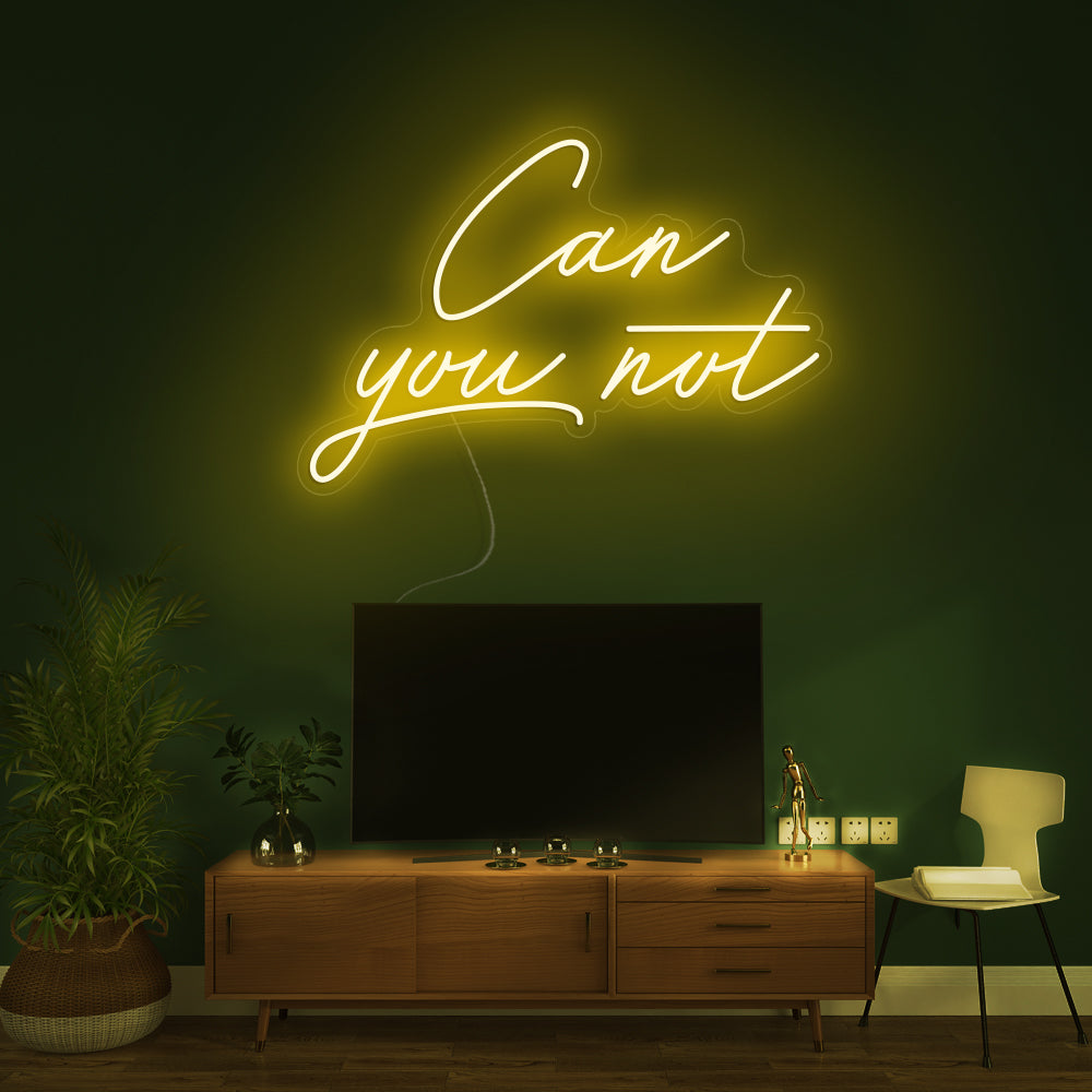 Can you not- LED Neon Signs