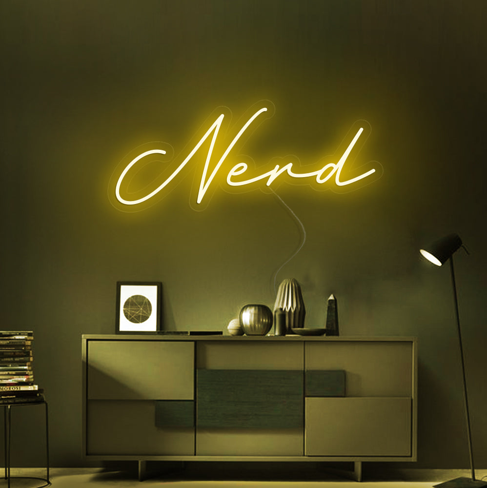 Nerd- LED Neon Signs