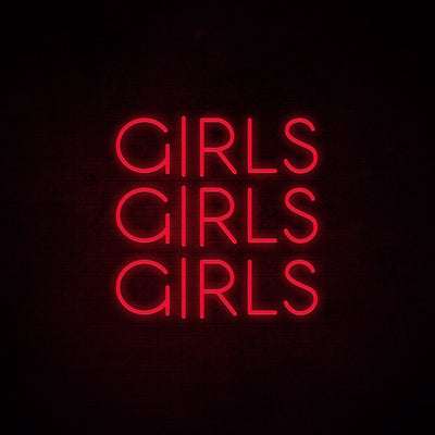 Girls Girls Girls - LED Neon Signs