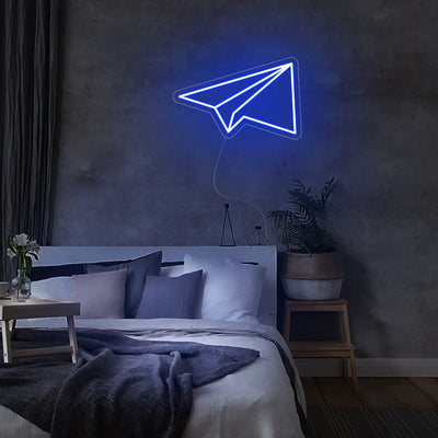 Mini Paper Plane - LED Neon Signs