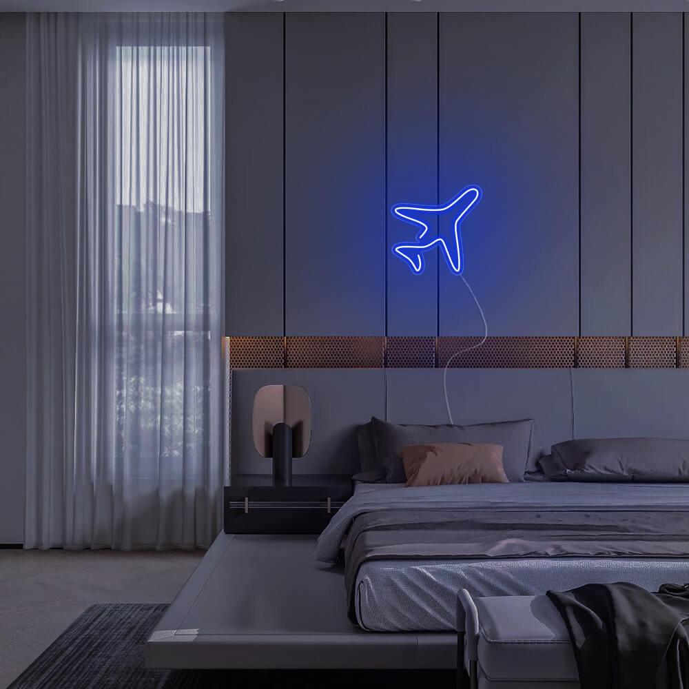 Mini Airplane - LED Neon Signs