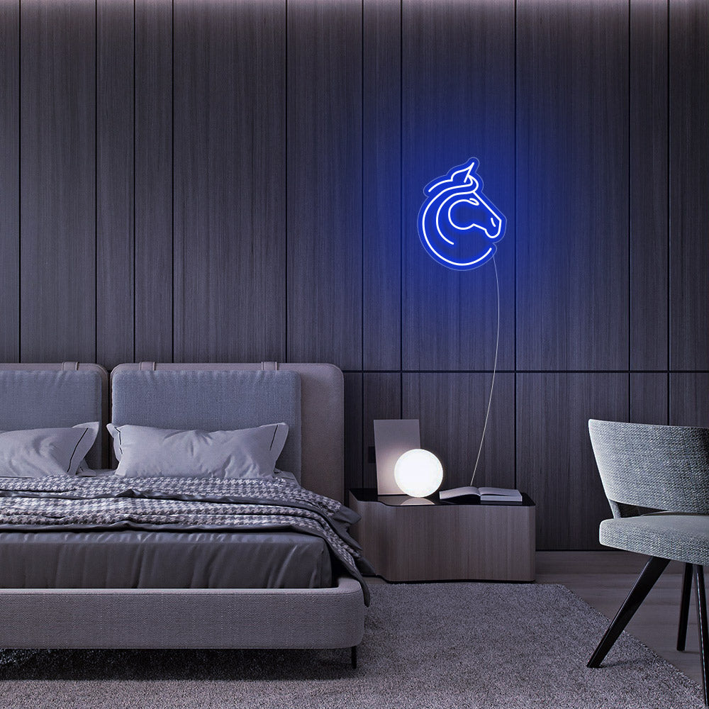 Steed Horse Head - LED Neon Signs- LED Neon Signs