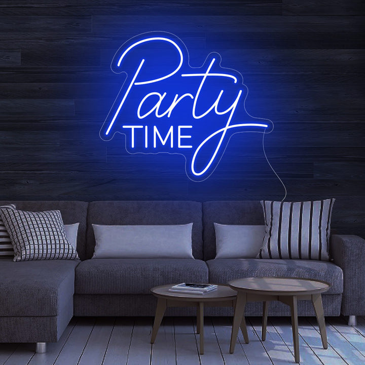 Party Time- LED Neon Signs