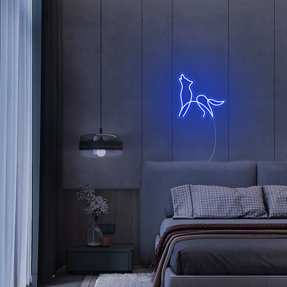 Mini Wolf - LED Neon Signs