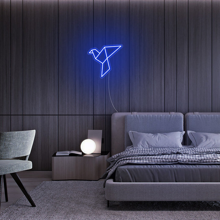 Mini Paper Crane - LED Neon Signs