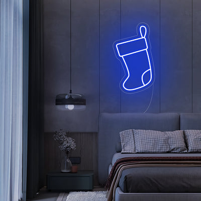 Christmas Stockings LED Neon Sign - Merry Christmas Neon Sign