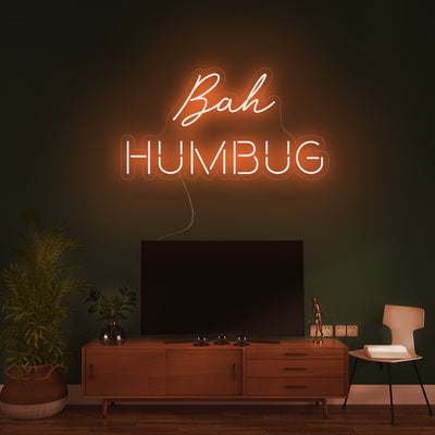 Bah Humbug- LED Neon Signs
