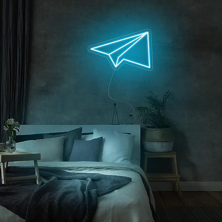 Mini Paper Plane - LED Neon Signs