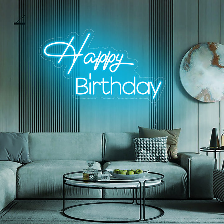 Happy Birthday - LED Neon Signs