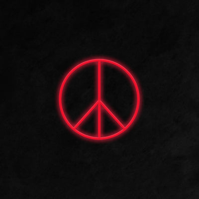 Peace Sign - LED Neon Signs