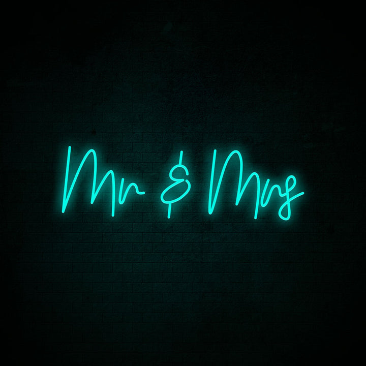 Mr & Mrs - LED Neon Signs