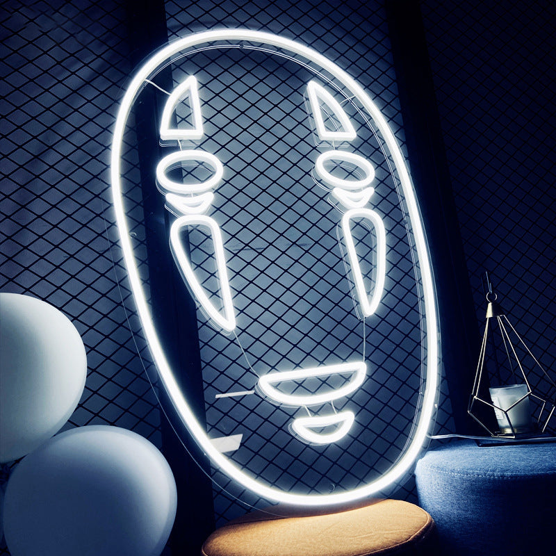 Faceless male anime characters- LED Neon Signs
