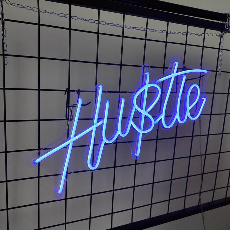 Hu$tle (Hustle)  - LED Neon Signs