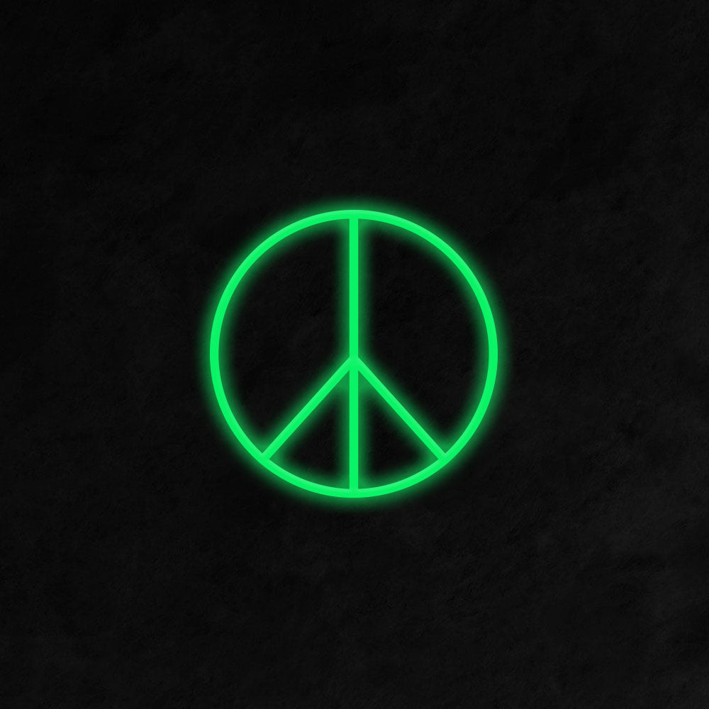 Peace Sign - LED Neon Signs
