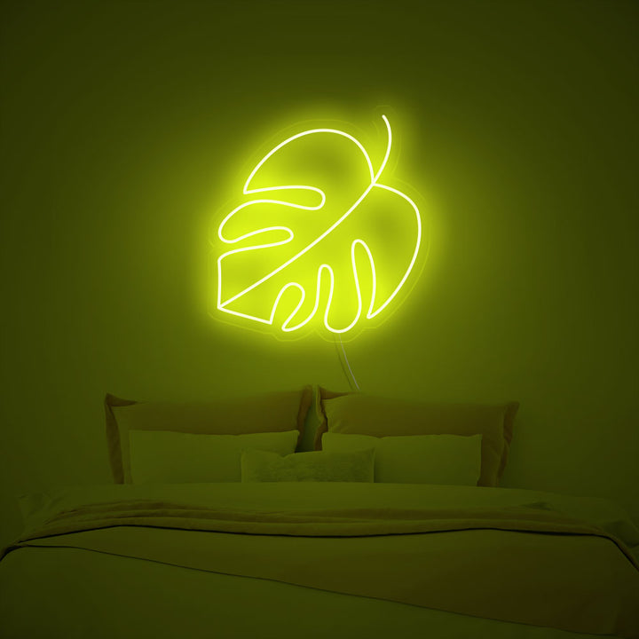 Monstera leaf - LED Neon Signs