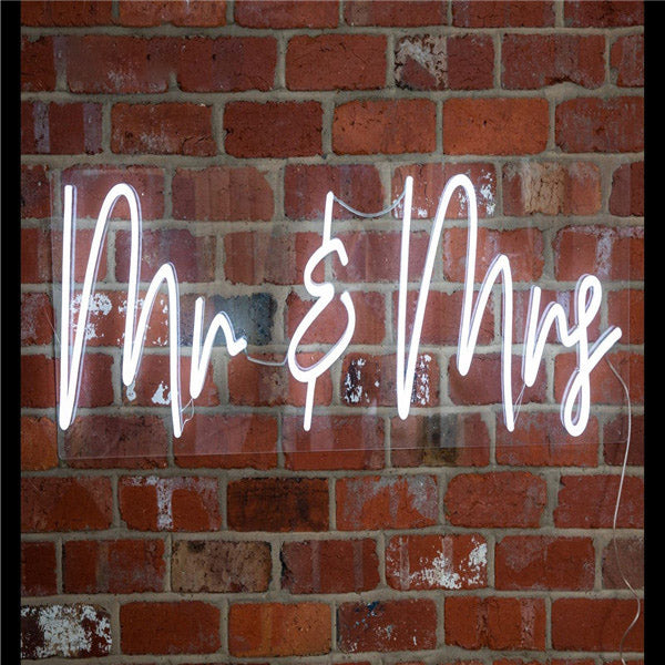 Mr & Mrs - LED Neon Signs