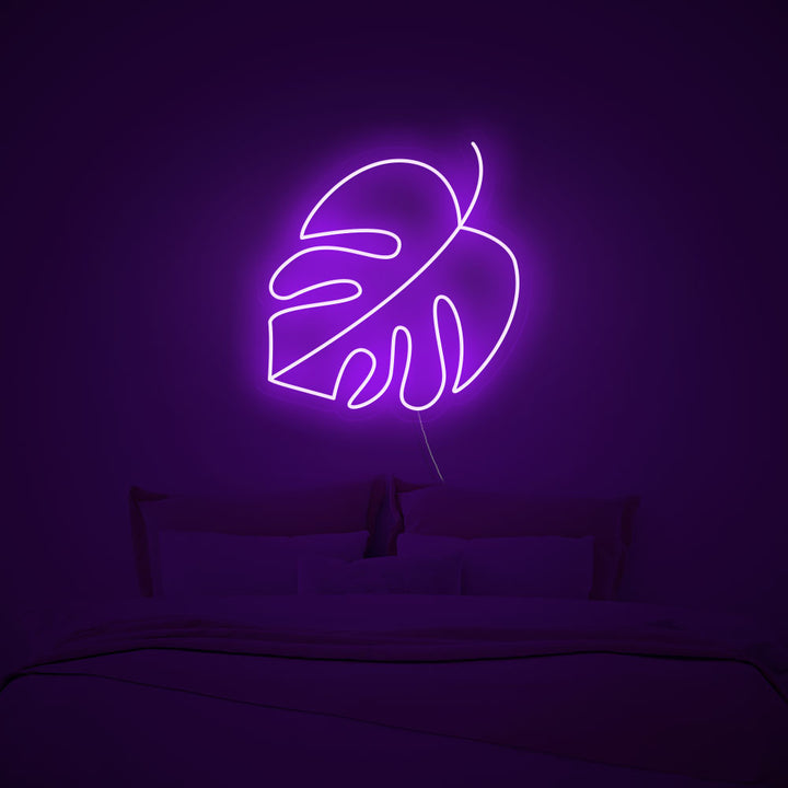 Monstera leaf - LED Neon Signs