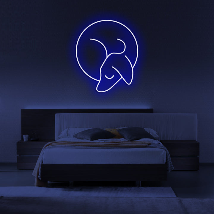 SLEEPY DOG- LED Neon Signs