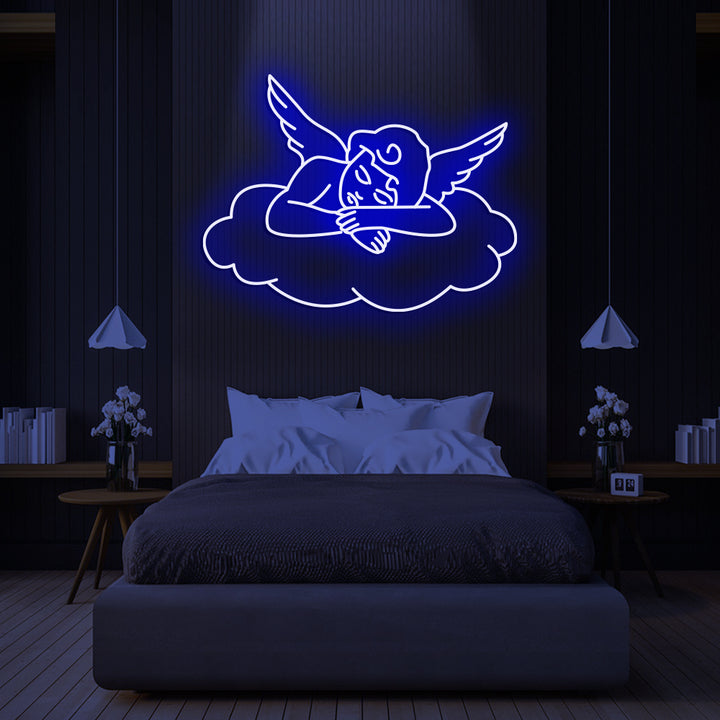 Sleeping Angel- LED Neon Signs