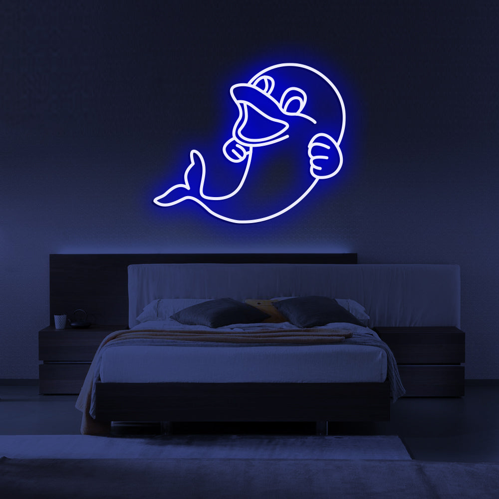 The Happy Dolphin- LED Neon Signs