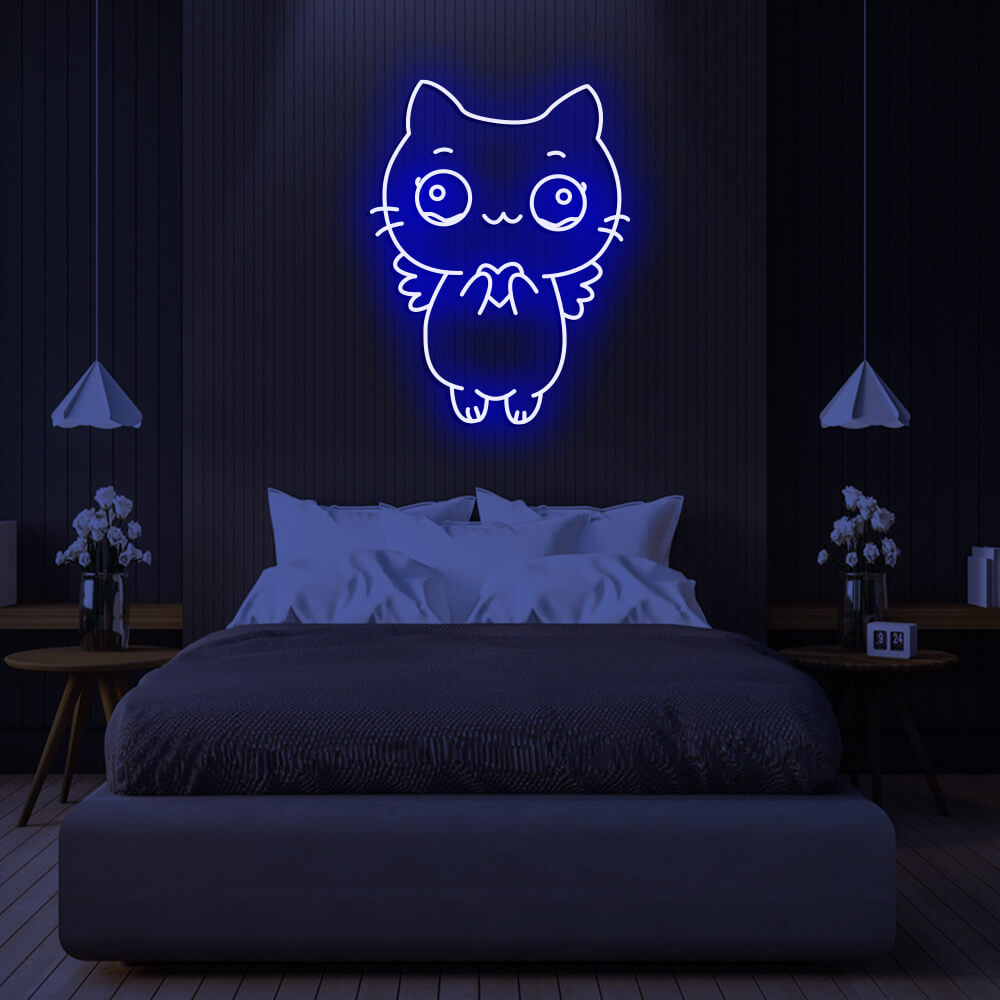 Cute Kitty - LED Neon Sign