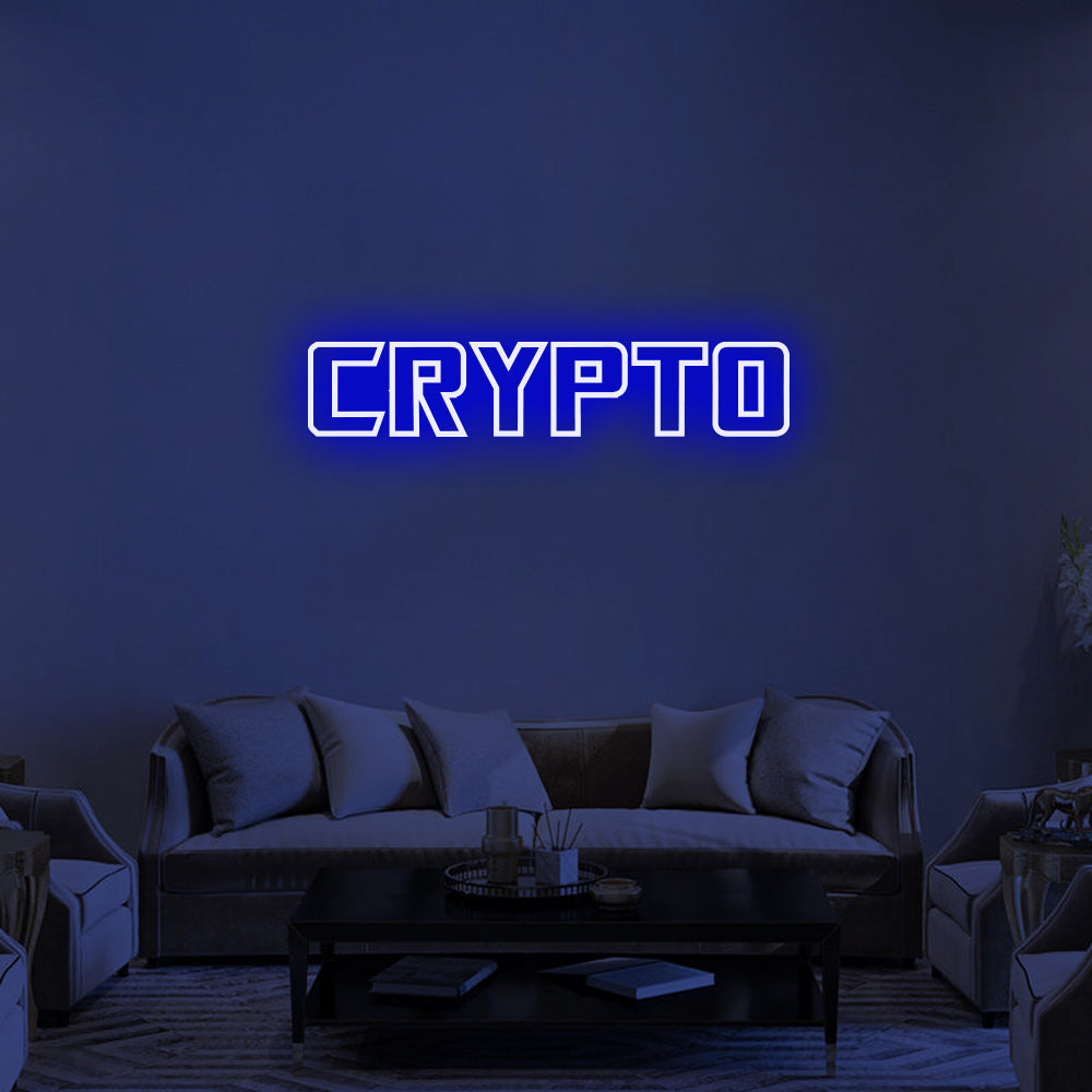 CRYPTO - LED Neon Signs