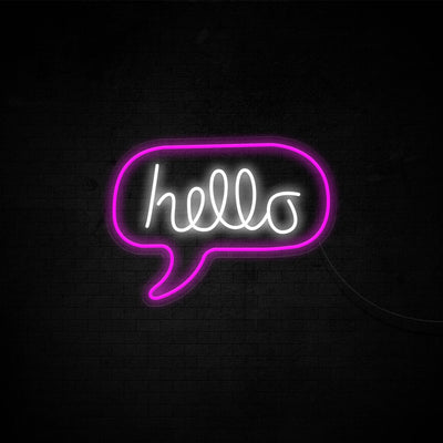 Hello - LED Neon Signs