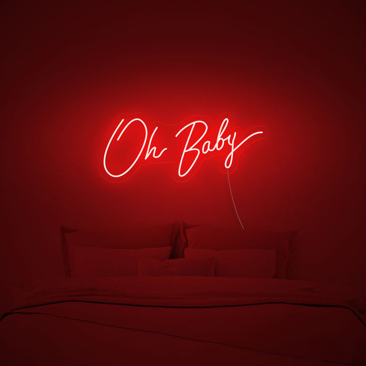 Oh baby - LED Neon Signs